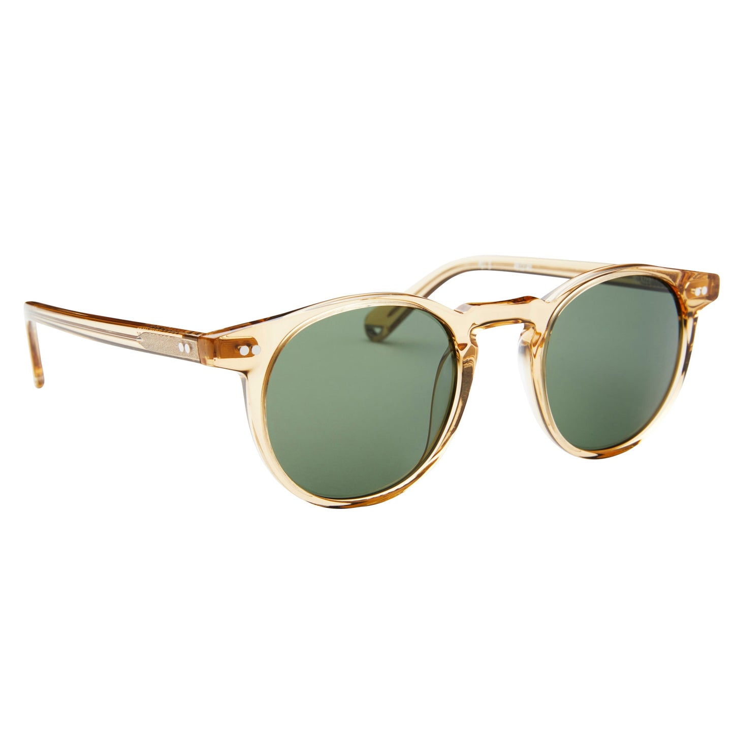 Buckler - Champagne with Green Lens