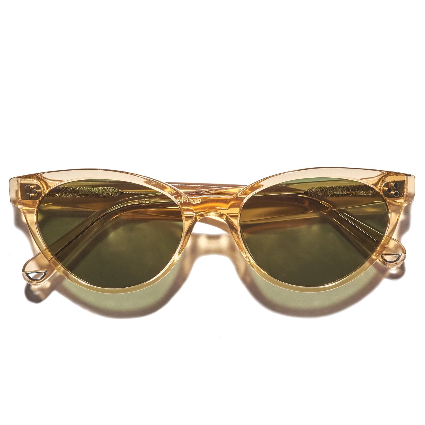 Francis - Champagne with Green Lens